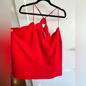 NWT Red J Crew cami 22/XXL